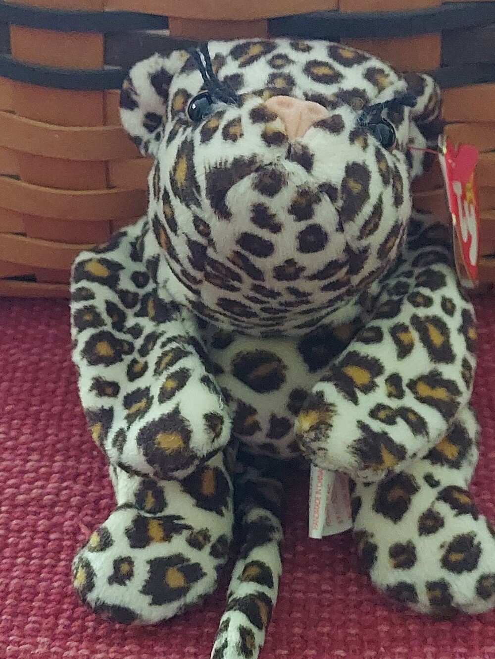 "Freckles" the Leopard Ty Beanie Baby.